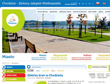 Tablet Screenshot of chodziez.pl