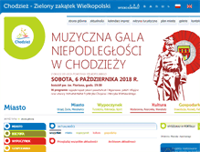 Tablet Screenshot of biblioteka.chodziez.pl